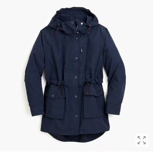j crew perfect lightweight rain jacket